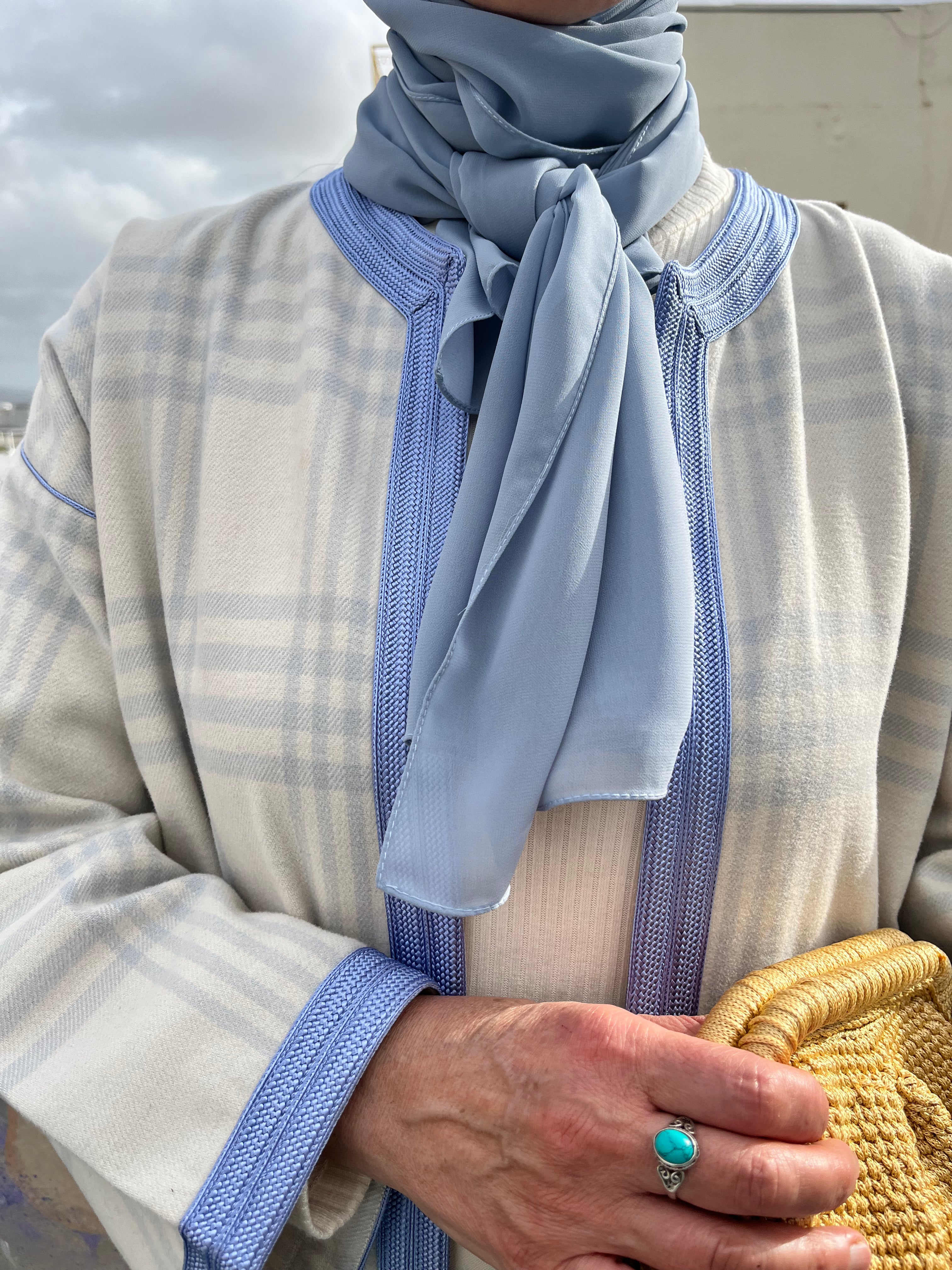 Veste cachemire longue