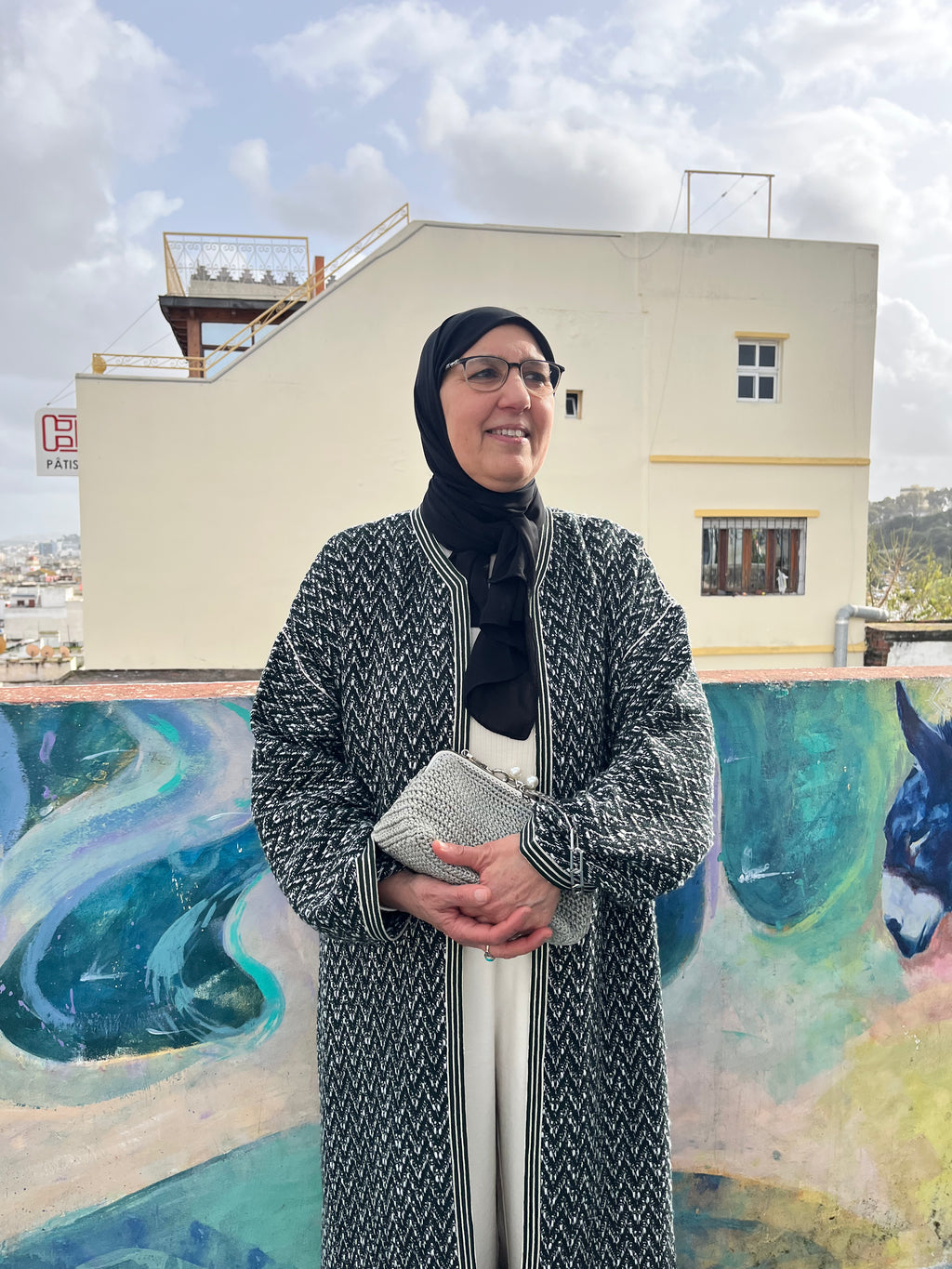 Veste channel longue