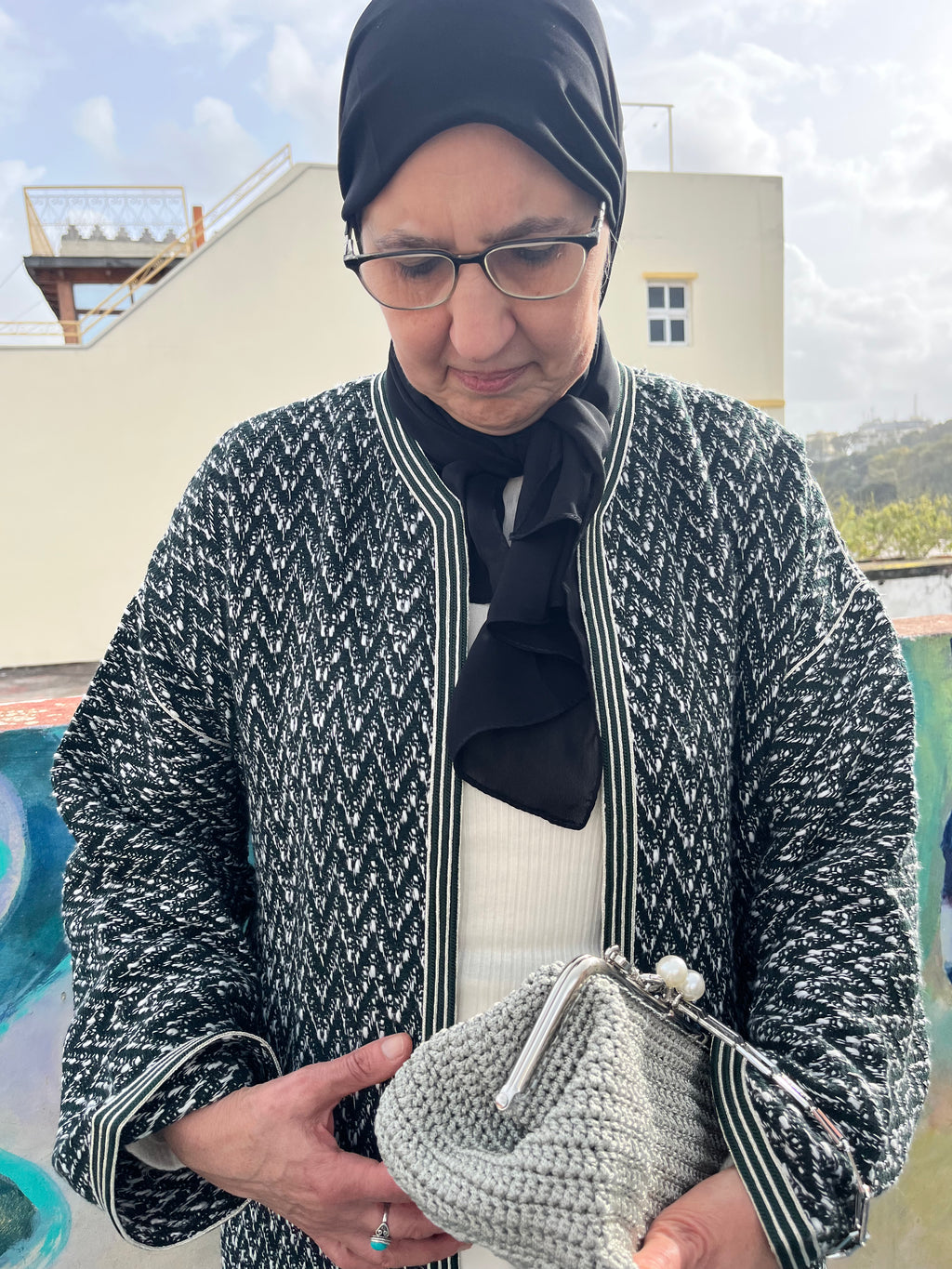 Veste channel longue