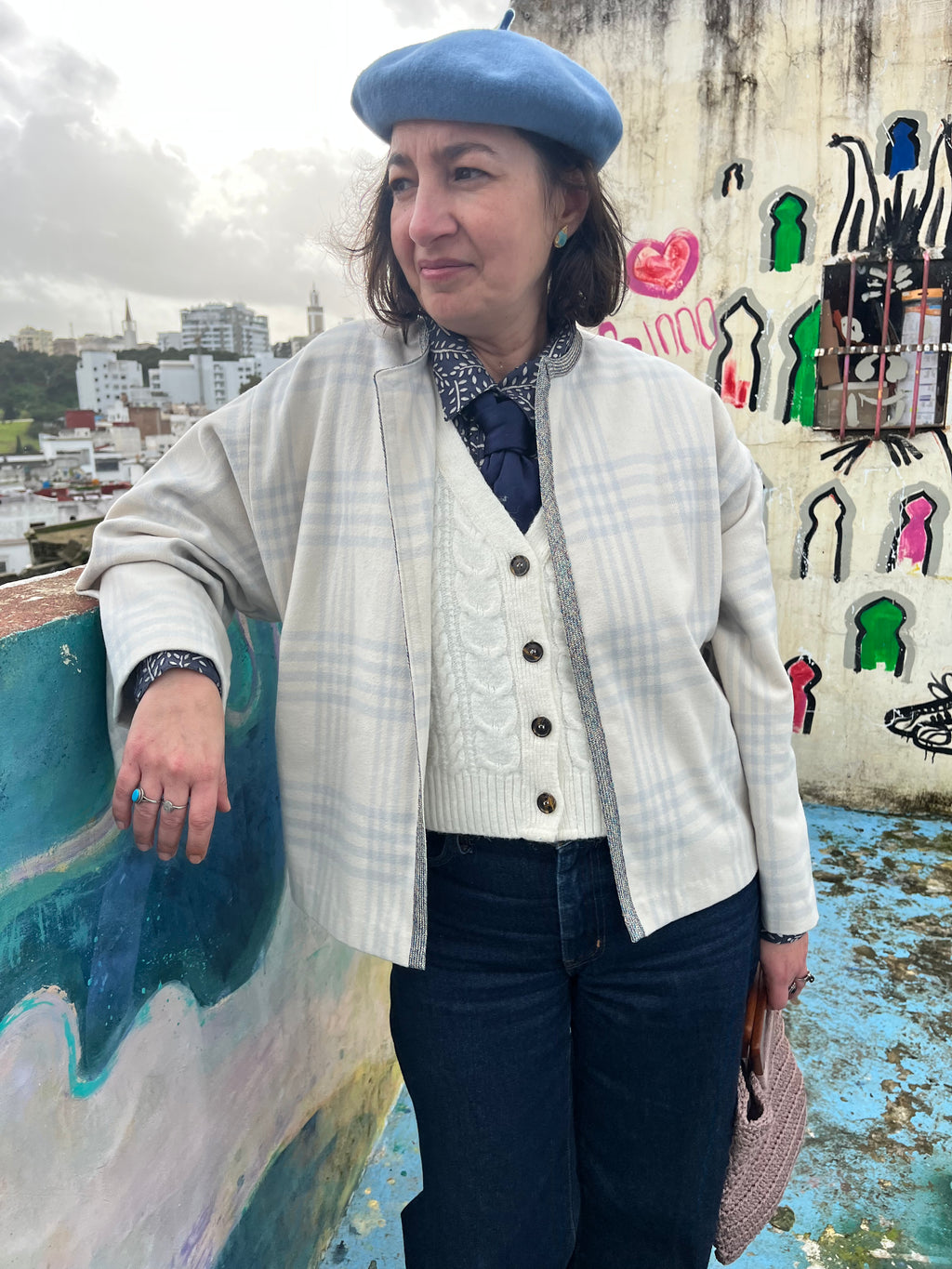 Veste cachemire courte