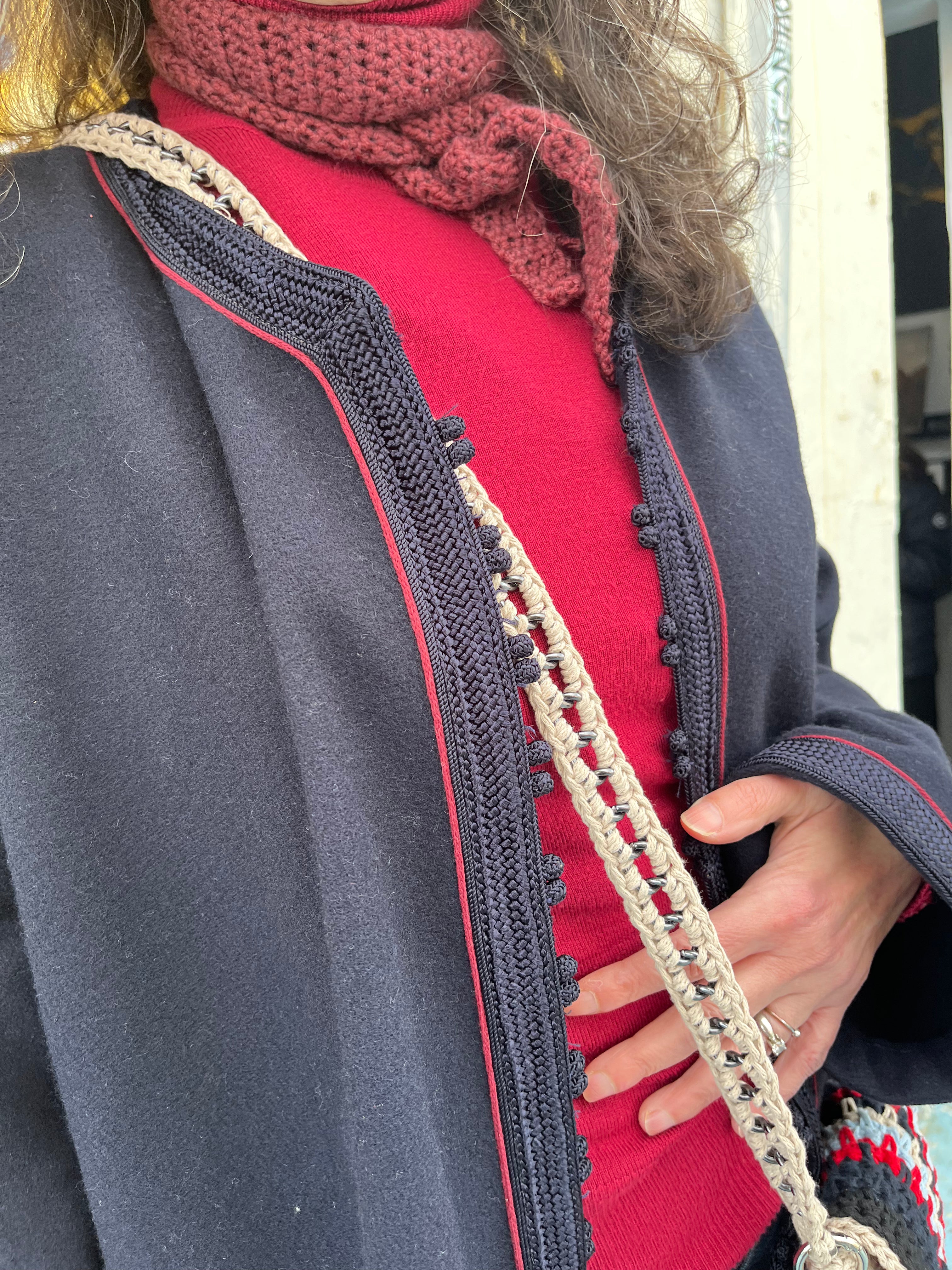 Kimono Mlifa Bleu marine