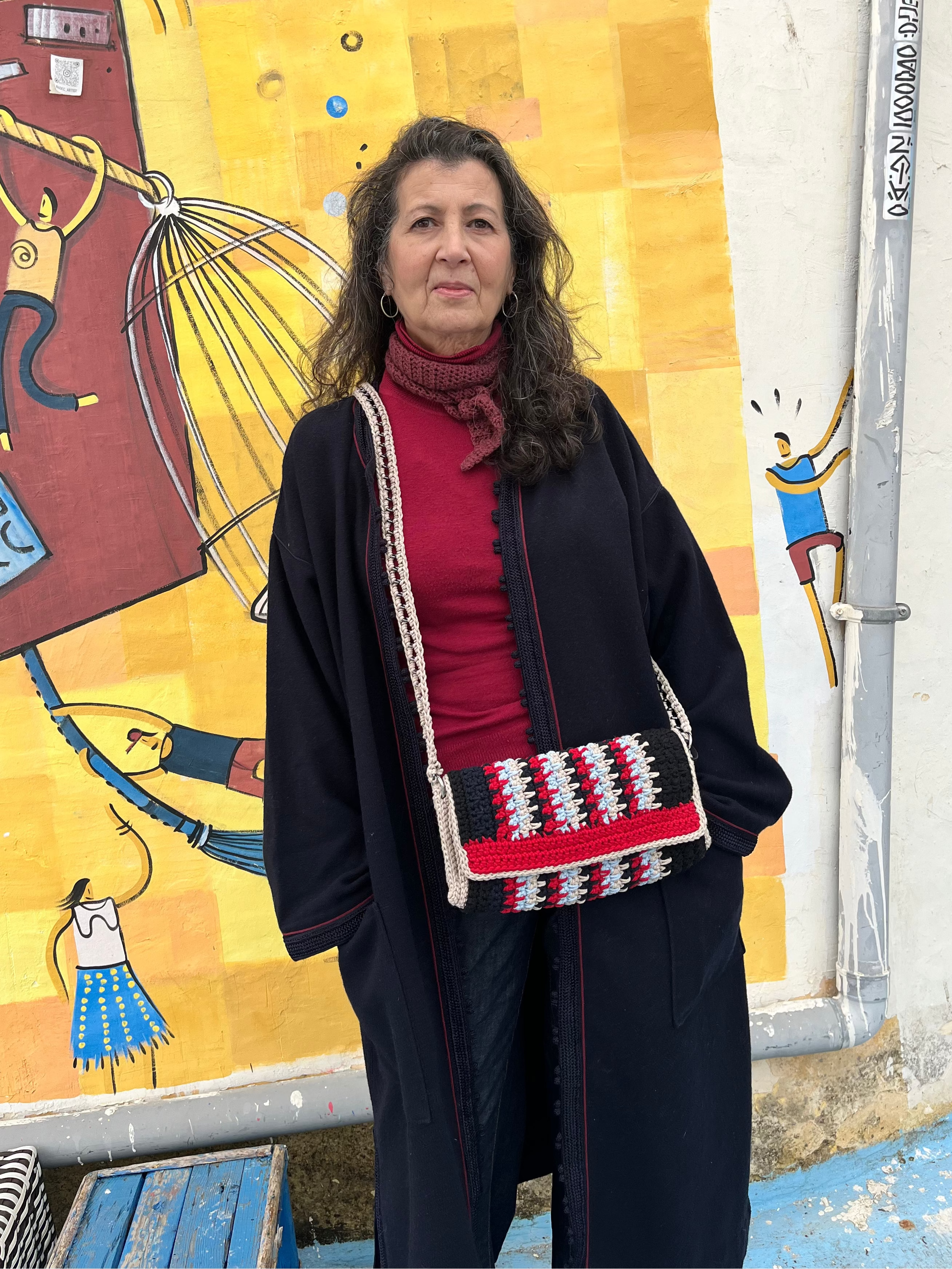 Kimono Mlifa Bleu marine