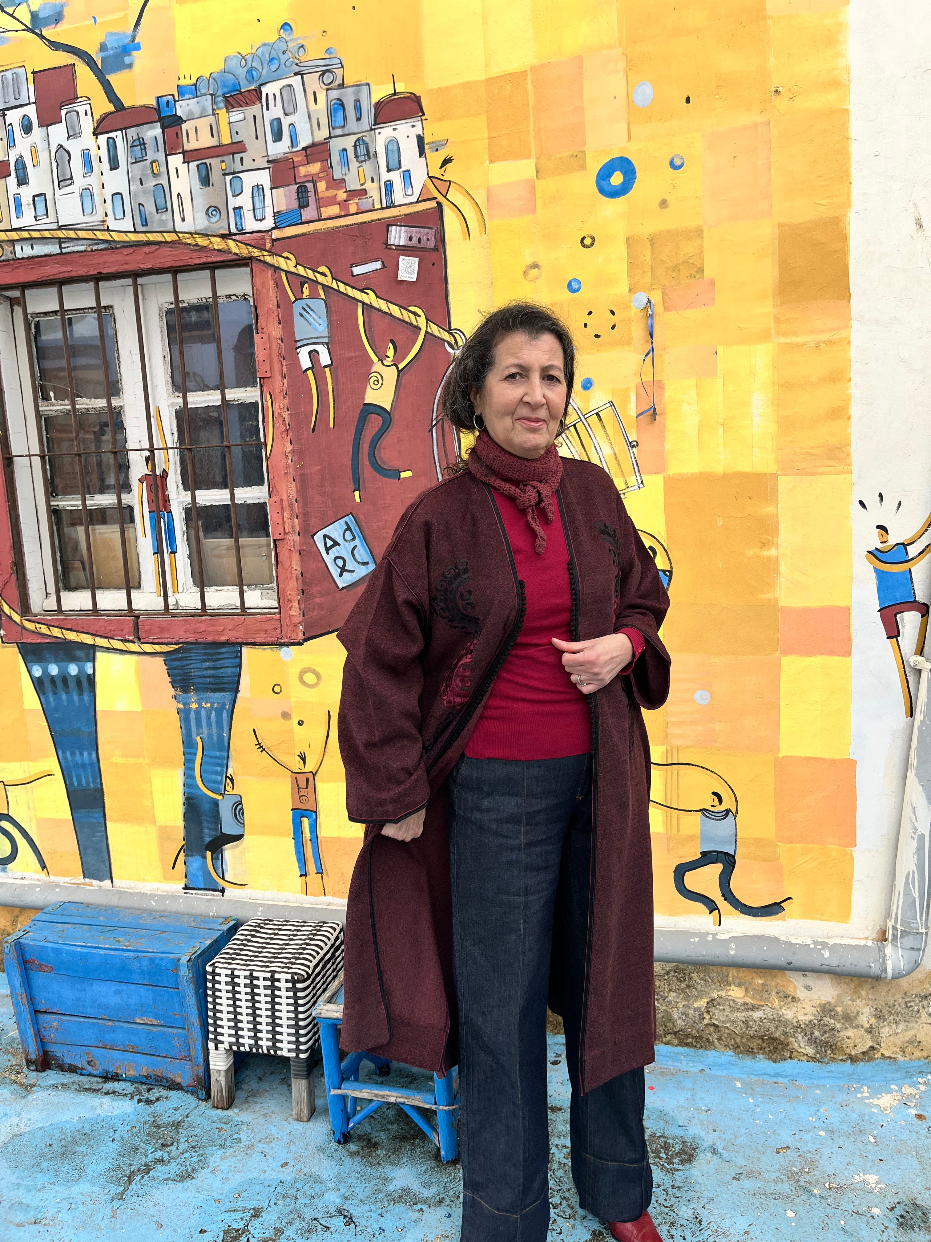 Kimono Mlifa Bordeaux