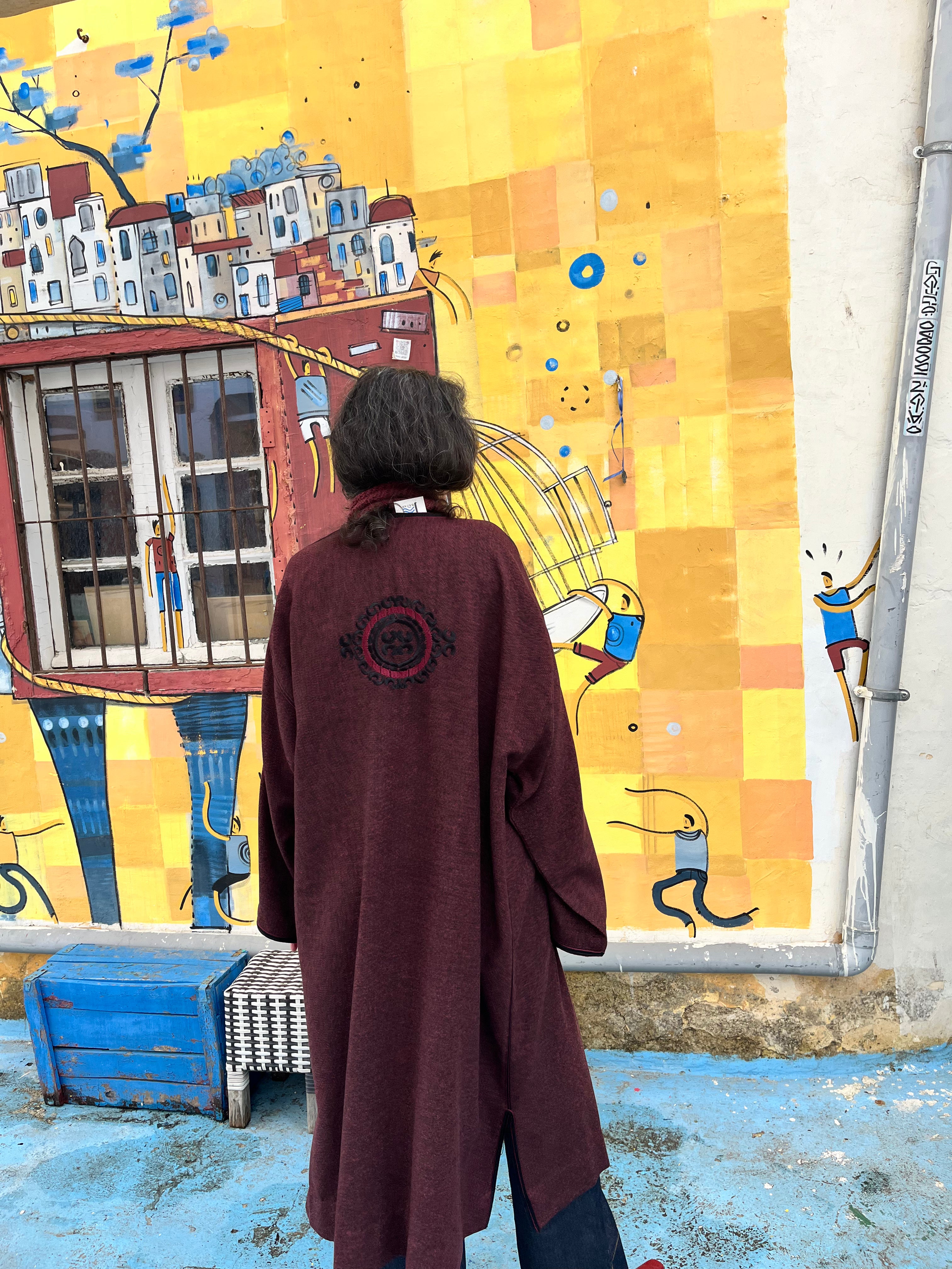 Kimono Mlifa Bordeaux