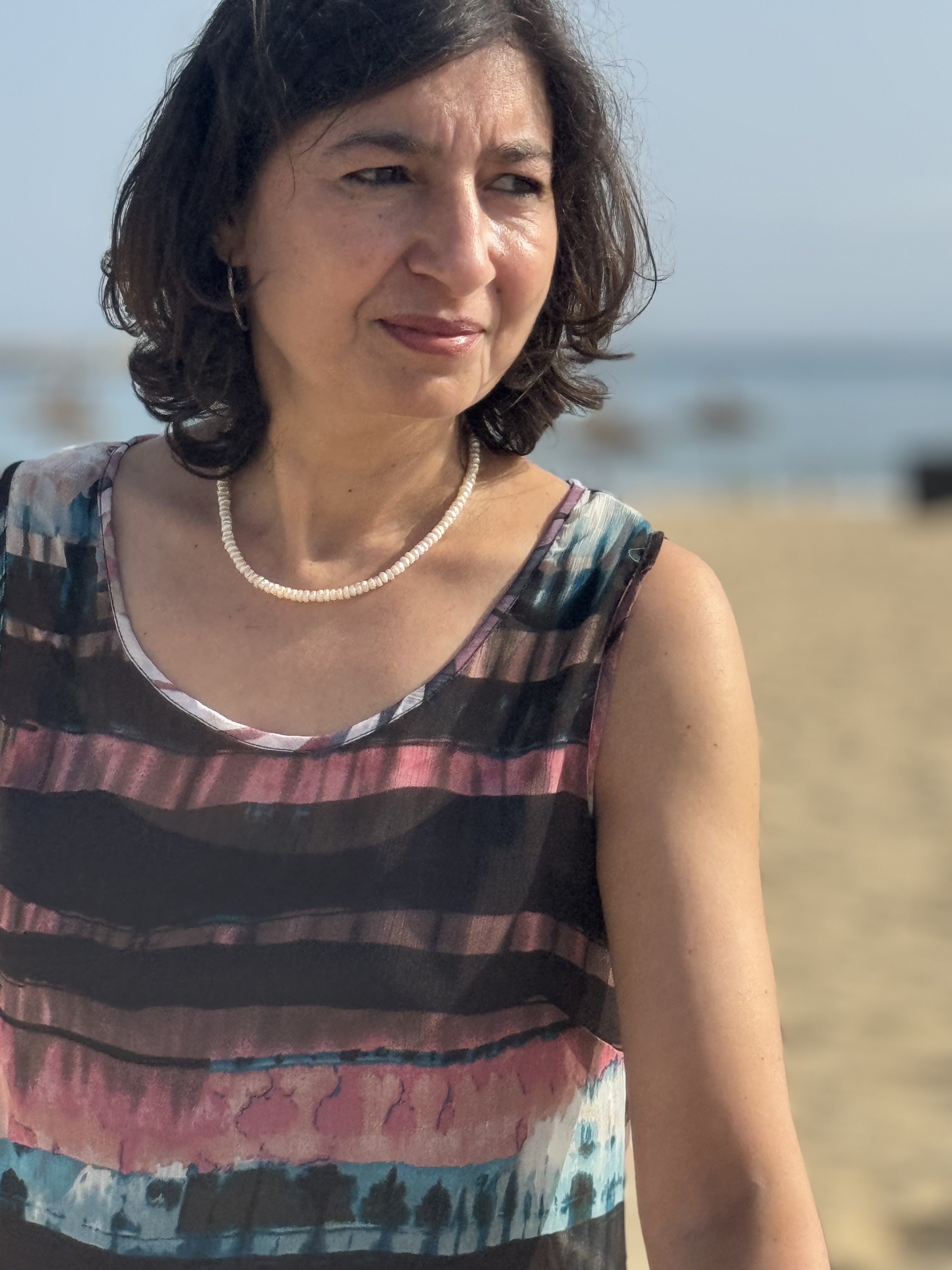 Tunique ZAINA grandes rayures