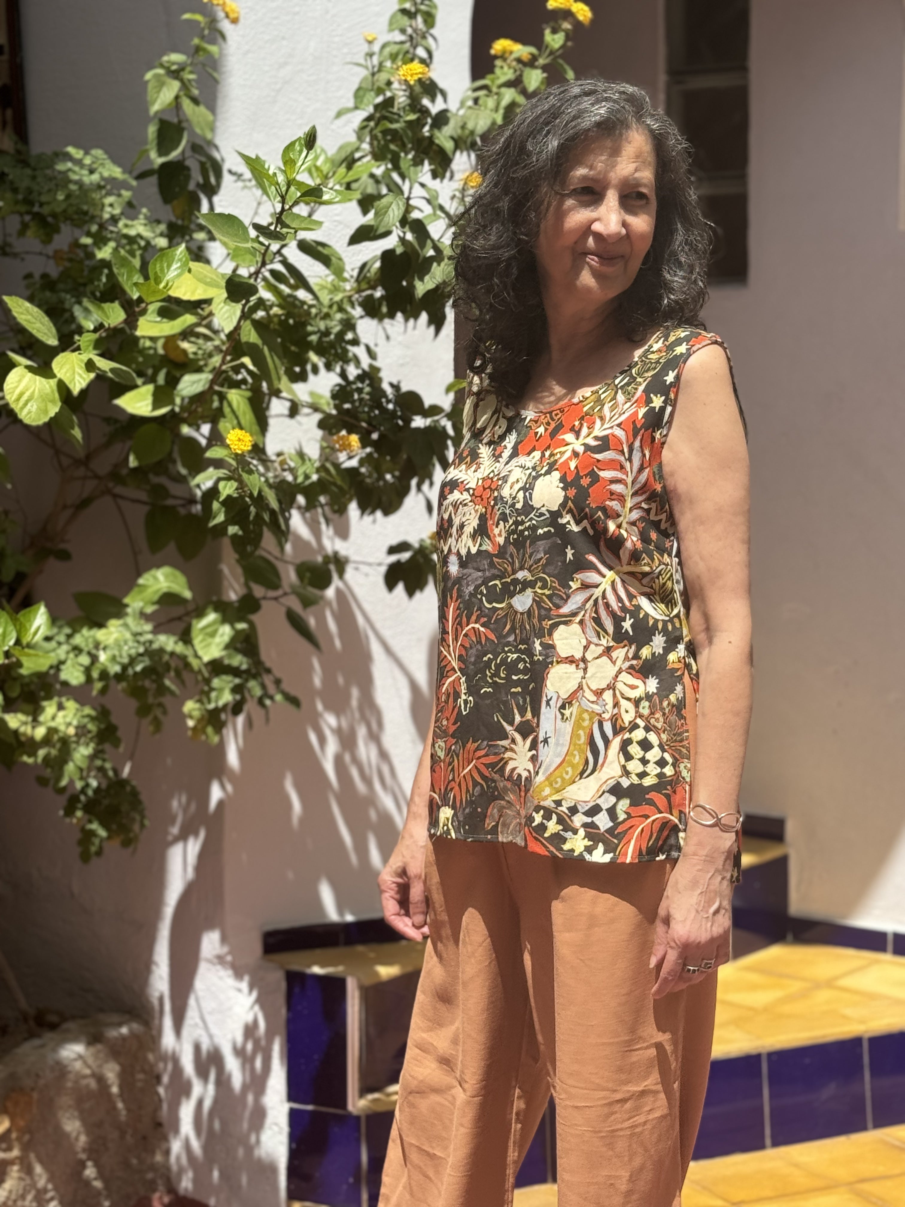 Top ZAINA motif fôret