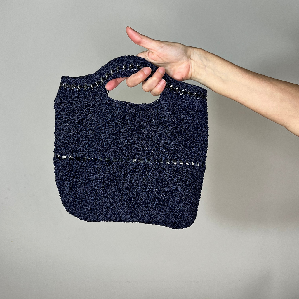 Sac mini panier | Bleu