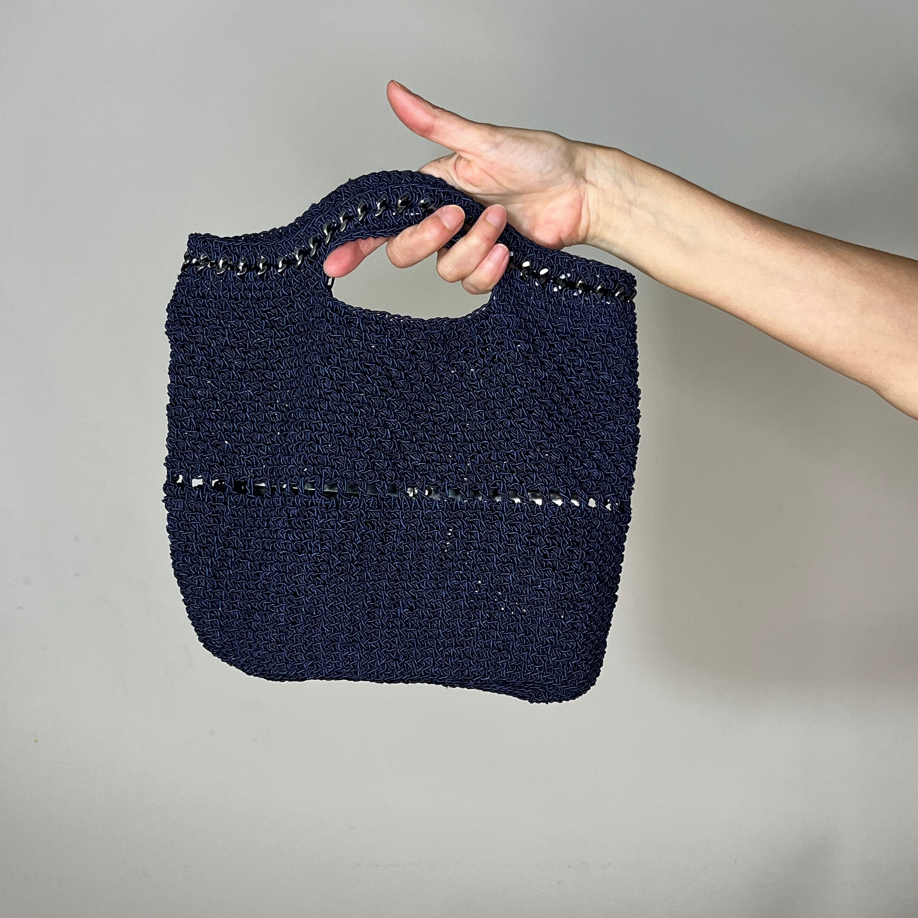 Sac mini panier | Bleu