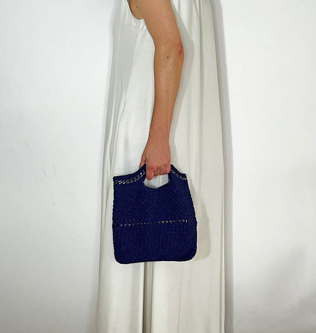 Sac mini panier | Bleu