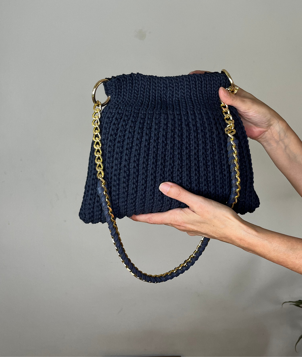 Pochette | Coton | Bleu éléctrique