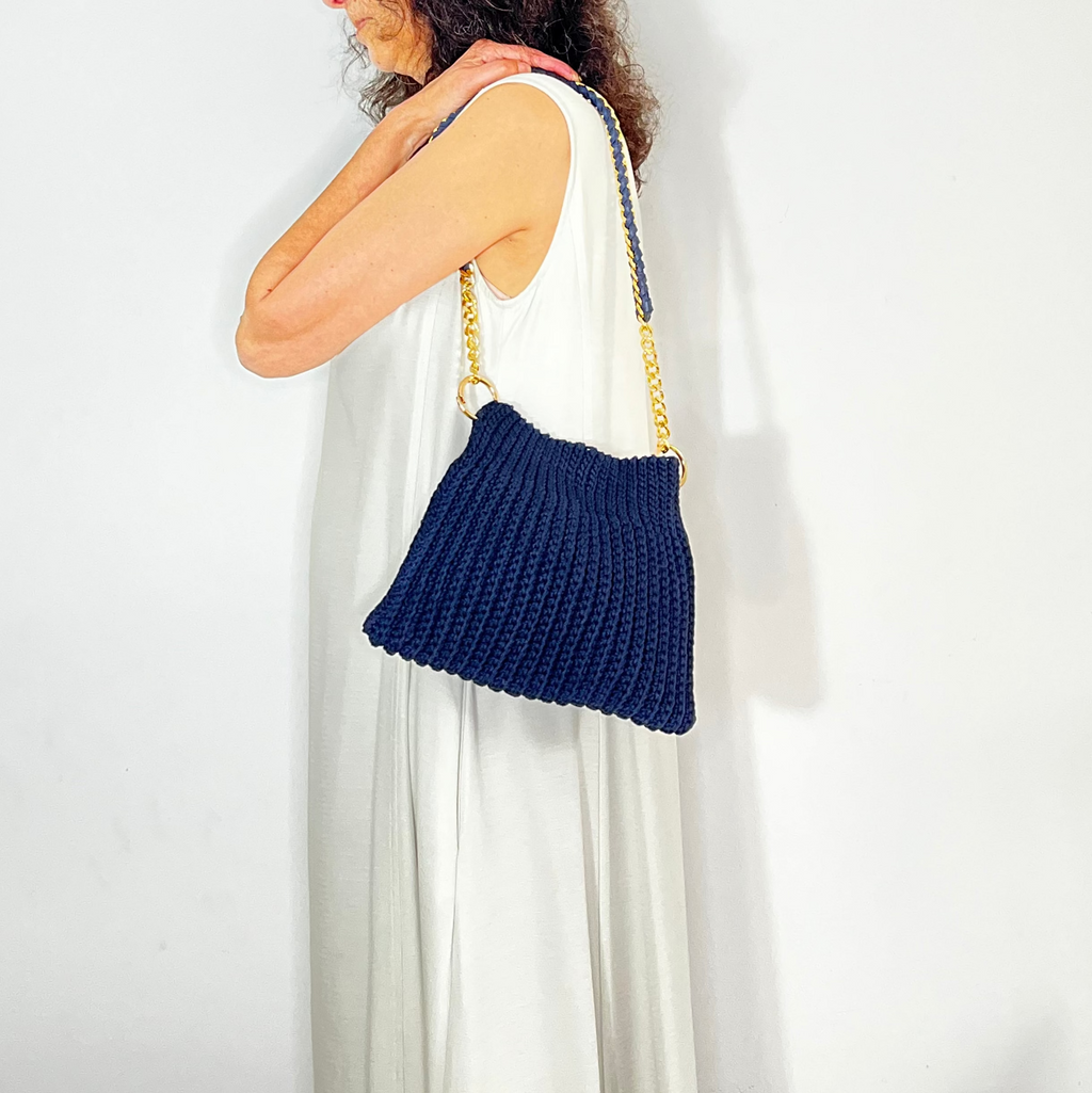 Pochette | Coton | Bleu éléctrique