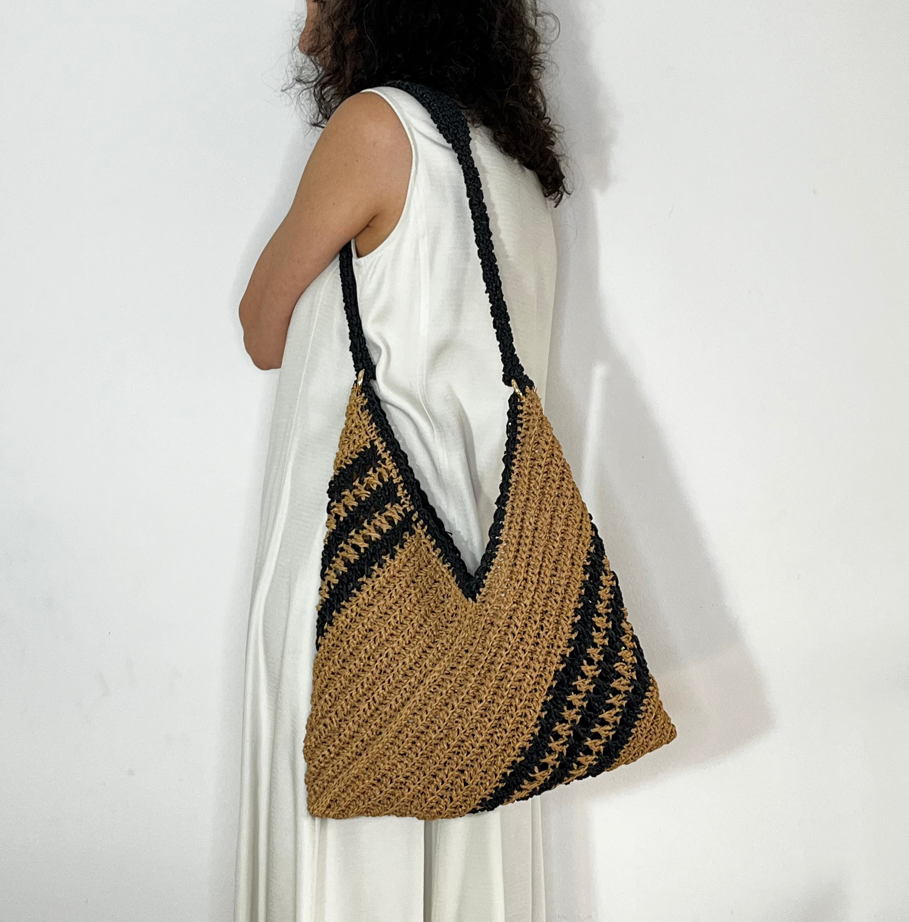 Sac hobo | Raphia | Nature